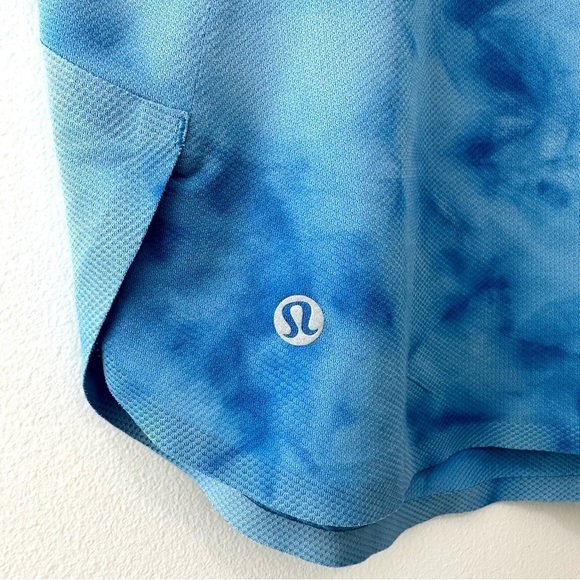 lululemon athletica Blue Tie-Dye Short Sleeve Tee - Picture 8 of 14